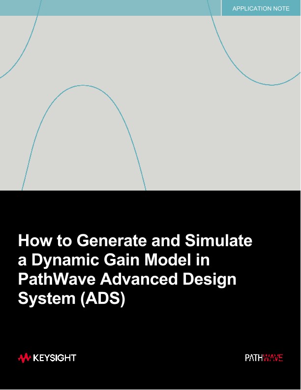 How To Generate And Simulate A Dynamic Gain Model In Pathwave Advanced